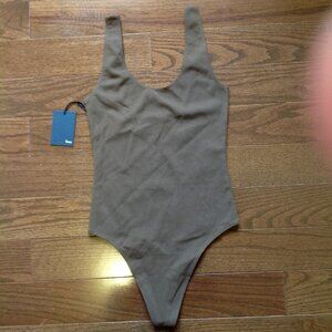 Aritzia Wilfred Army Green Bodysuit
